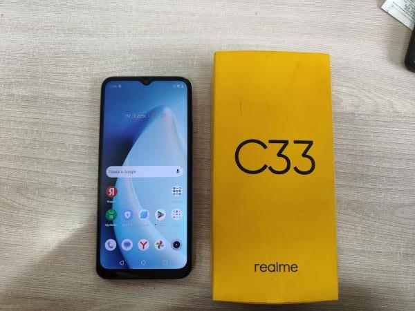 Купить Realme C33 4/128GB (RMX3624) Duos в Иркутск за 3500 руб.