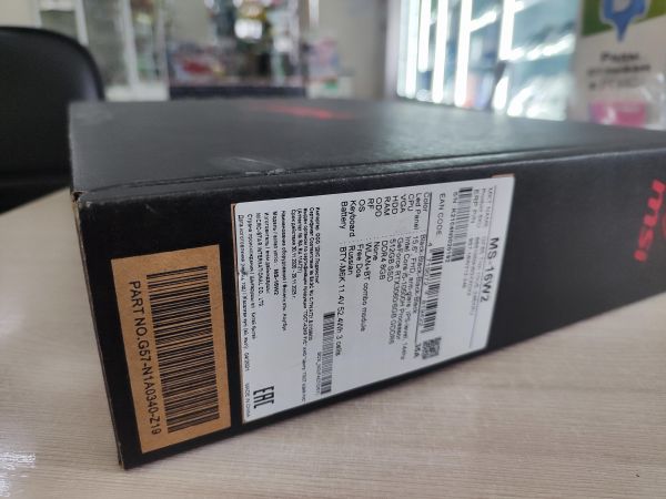 Купить MSI GF65 Thin 10UE-246XRU в Иркутск за 40400 руб.