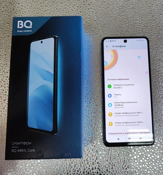 сотовый телефон BQ 6861L Core 6/128GB Duos в Иркутск