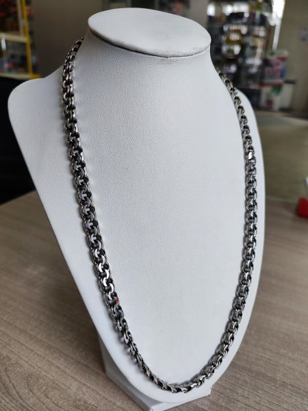 серебряная цепь Цепь серебро 925 45,79g, вес изделия 45.99g, длина 56 см в Иркутск