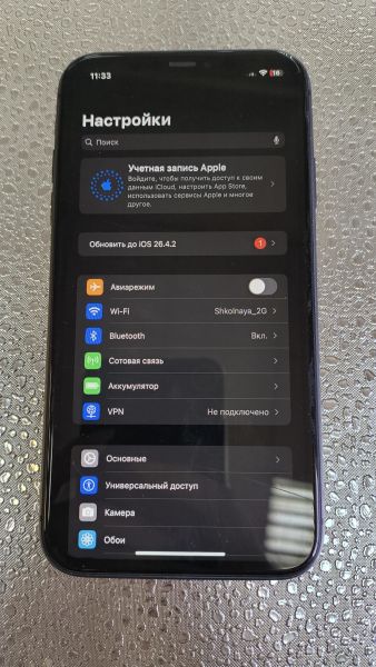 сотовый телефон Apple iPhone 11 128GB в Иркутск