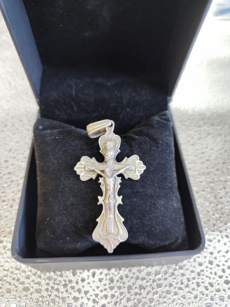 серебряный крест Крест серебро 925 22,30g, вес изделия 22.3g в Иркутск
