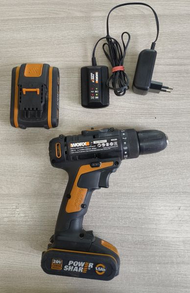 шуруповёрт аккумуляторный Worx WX101 с СЗУ в Иркутск