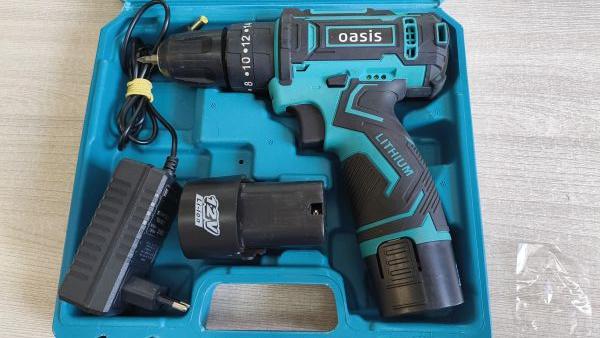 шуруповёрт аккумуляторный Oasis ASU-12S (J) (30 Нм) с СЗУ в Иркутск