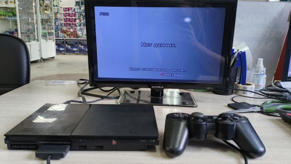 игровая приставка Sony PlayStation 2 Slim (SCPH-90008) в Иркутск