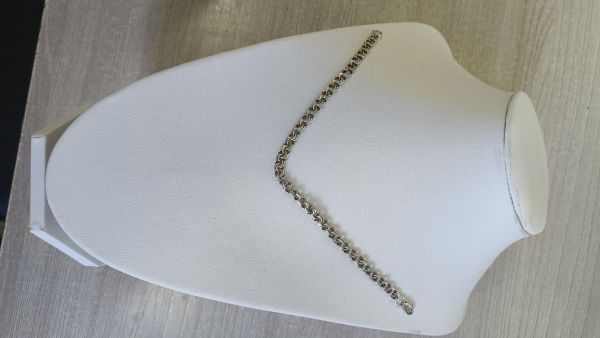 серебряный браслет Браслет серебро 925 5,49g, вес изделия 5.5g, длина 19 см в Иркутск