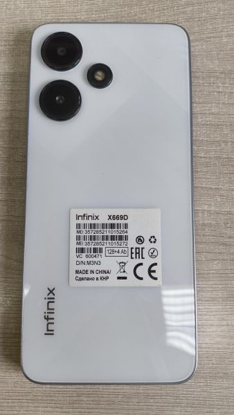 сотовый телефон Infinix Hot 30i 4/128GB (X669D) Duos в Иркутск