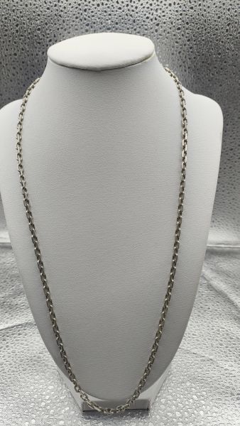 серебряная цепь Цепь серебро 925 19,78g, вес изделия 19.8g, длина 60 см, 00 нет камней в Иркутск