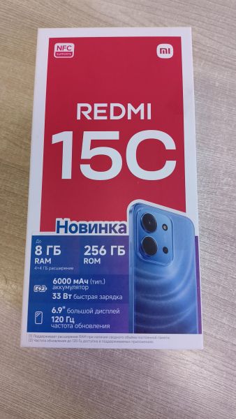 сотовый телефон Xiaomi Redmi 15C 4/256GB (25078RA3EY) Duos в Иркутск
