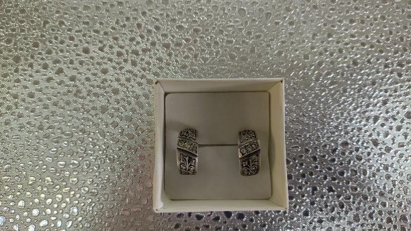 серебряные серьги Серьги серебро 925 5,97g, вес изделия 6.09g в Иркутск