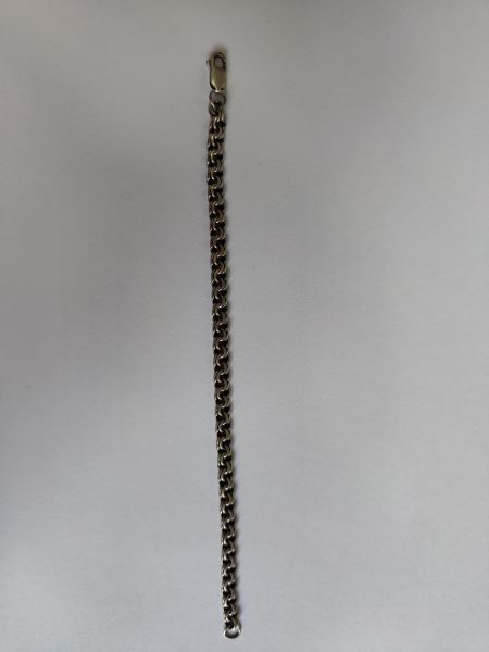 серебряный браслет Браслет серебро 925 8,74g, вес изделия 8.75g, длина 19 см в Иркутск