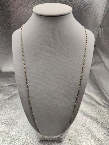 серебряная цепь Цепь серебро 925 8,21g, вес изделия 8.22g, длина 70 см, 00 нет камней в Иркутск