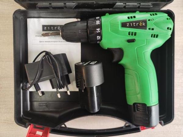 шуруповёрт аккумуляторный Zitrek Green 12-Li с СЗУ в Иркутск