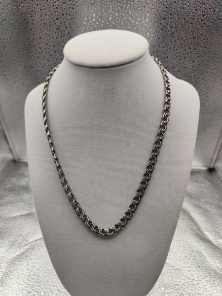 серебряная цепь Цепь серебро 925 29,27g, вес изделия 29.3g, длина 50 см, нет камней в Иркутск