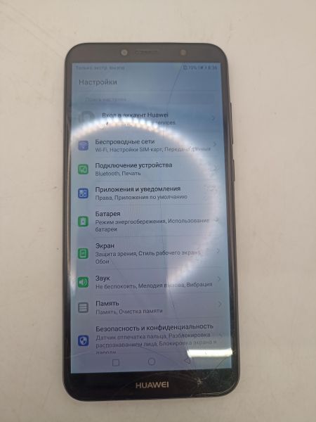 Купить Huawei Y6 Prime 2018 2/16GB (ATU-L31) Duos в Иркутск за 1449 руб.