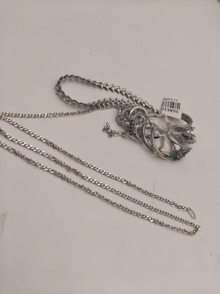 Купить Лом (Горсть) серебро 925 24,84g, вес изделия 27.56g в Иркутск за 1650 руб.