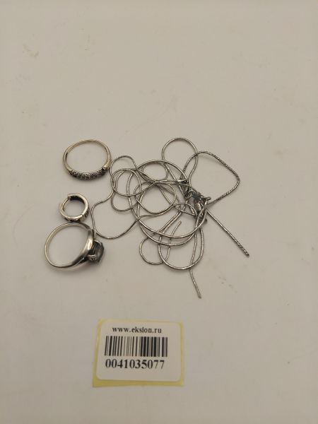 Купить Лом или горсть серебро 925 12,44g, вес изделия 13.9g в Иркутск за 900 руб.