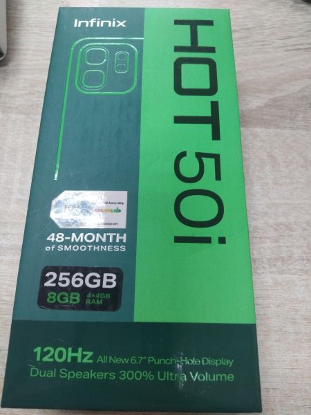 сотовый телефон Infinix Hot 50i 4/256GB (X6531B) Duos в Иркутск
