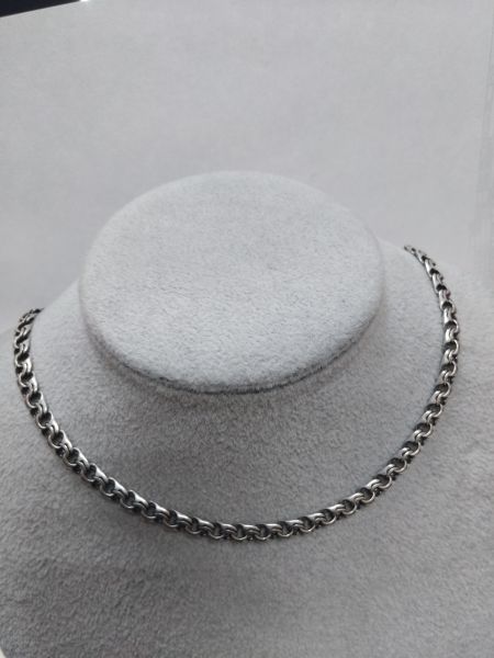 Купить Цепь серебро 925 34,49g, вес изделия 34.59g, длина 56 см в Иркутск за 2350 руб.