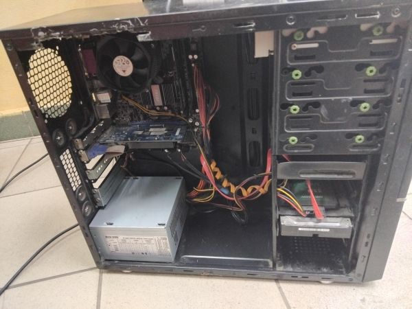 системный блок Сборка Core 2 Quad Q9400, GeForce 210 512MB, 3GB RAM, HDD 250 GB + SSD 120 GB в Иркутск