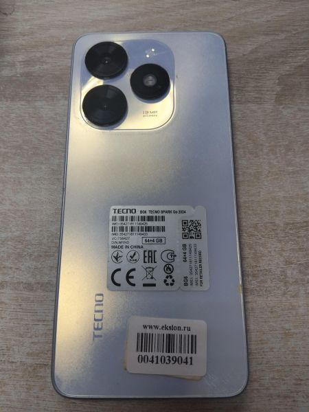 сотовый телефон TECNO Spark Go 2024 4/64GB (BG6) Duos в Иркутск
