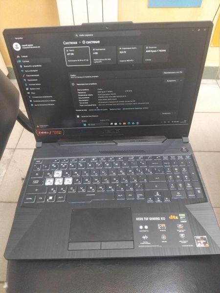 ноутбук ASUS TUF Gaming A15 FA506NCR-HN044 в Иркутск