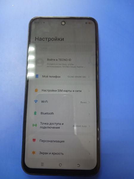 сотовый телефон TECNO Spark 30C 4/128GB (KL5n) Duos в Иркутск