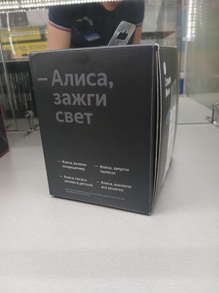умная колонка Яндекс Станция Мини Плюс (YNDX-00020) с СЗУ в Иркутск