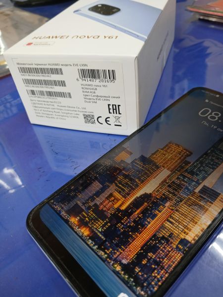 сотовый телефон Huawei Nova Y61 4/64GB (EVE-LX9N) Duos в Иркутск