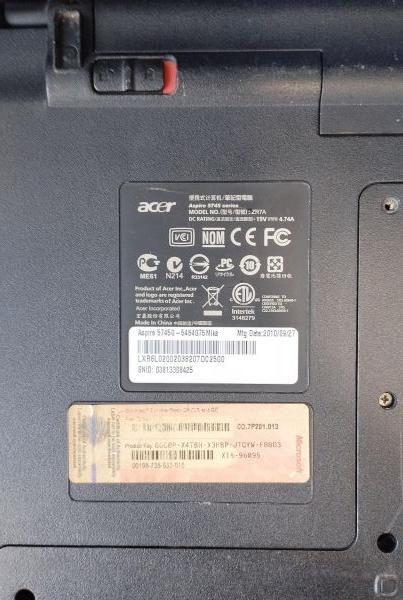 Купить Acer Aspire 5745G-5464G75Miks (GT 330M/HDD 320GB) в Иркутск за 7299 руб.