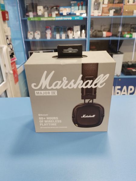 Купить Marshall Major IV Bluetooth в Иркутск за 5299 руб.