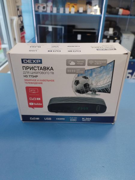 Купить DEXP HD 7734P в Иркутск за 649 руб.