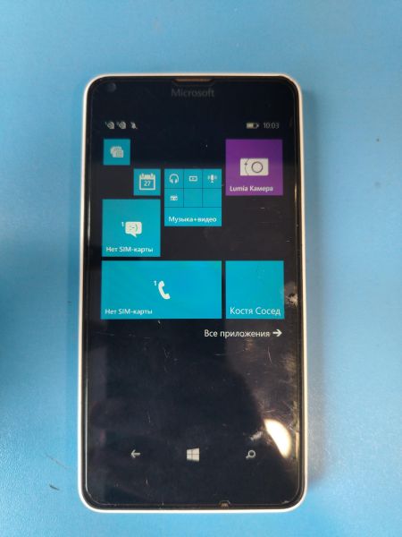 Купить Microsoft Lumia 640 (RM-1077) Duos в Иркутск за 850 руб.