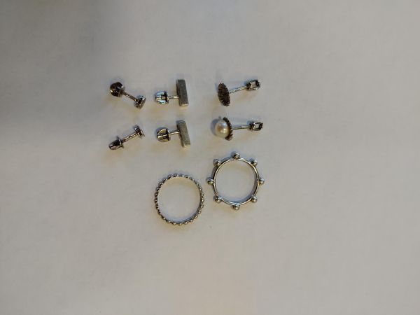 Купить Лом (Горсть) серебро 925 7,05g, вес изделия 7.05g в Иркутск за 550 руб.