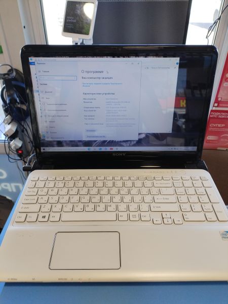 Купить Sony SVE1512G1RW (5/128GB) в Иркутск за 4100 руб.