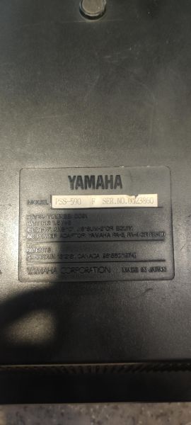 Купить Yamaha PSS-590 в Иркутск за 3700 руб.