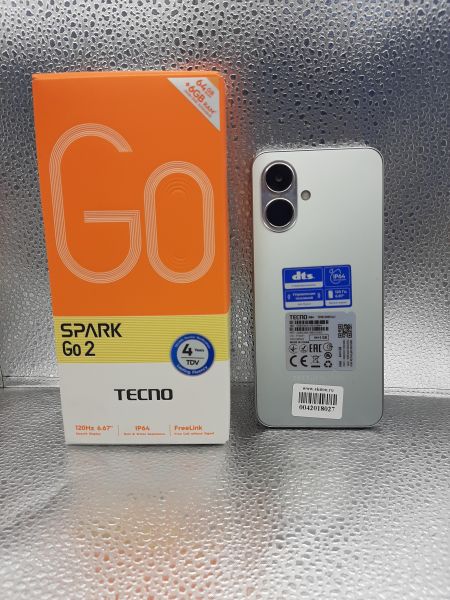 Купить TECNO Spark Go 2 3/64GB (KM4) Duos в Иркутск за 4800 руб.
