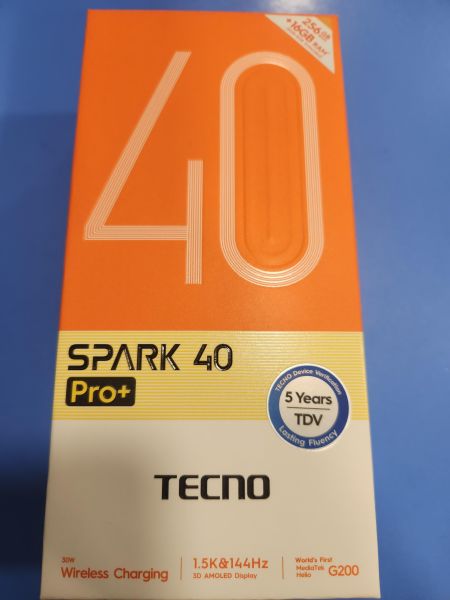 Купить TECNO Spark 40 Pro+ 8/256GB (KM7) Duos в Иркутск за 13400 руб.