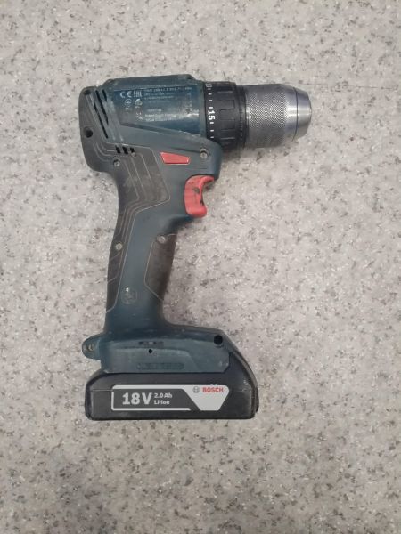 шуруповёрт аккумуляторный Bosch GSR 185-LI с СЗУ в Иркутск