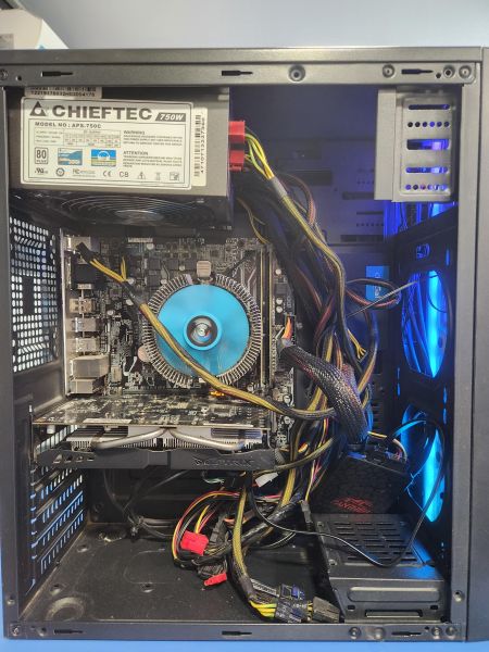 Купить Сборка Ryzen 5 2600, GTX 750 Ti, RAM 16GB, SSD 120 GB + SSD 128 GB в Иркутск за 15800 руб.