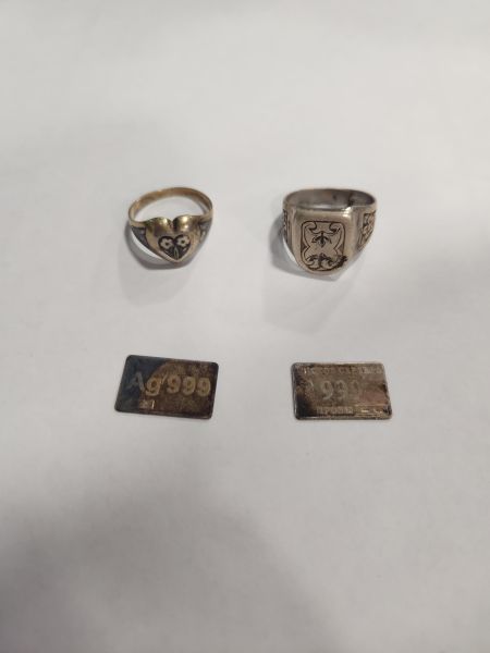 Купить Лом или горсть серебро 925 9,29g, вес изделия 9.29g в Иркутск за 850 руб.