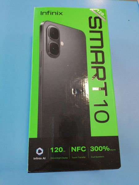 Купить Infinix Smart 10 4/128GB (X6725D) Duos в Иркутск за 5200 руб.