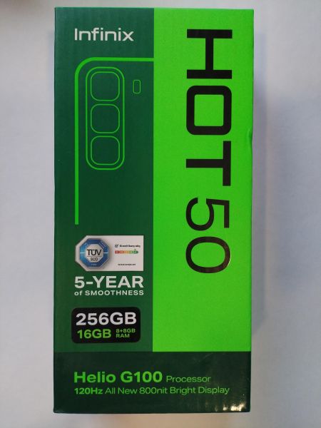 Купить Infinix Hot 50 8/256GB (X6882) Duos в Иркутск за 7500 руб.