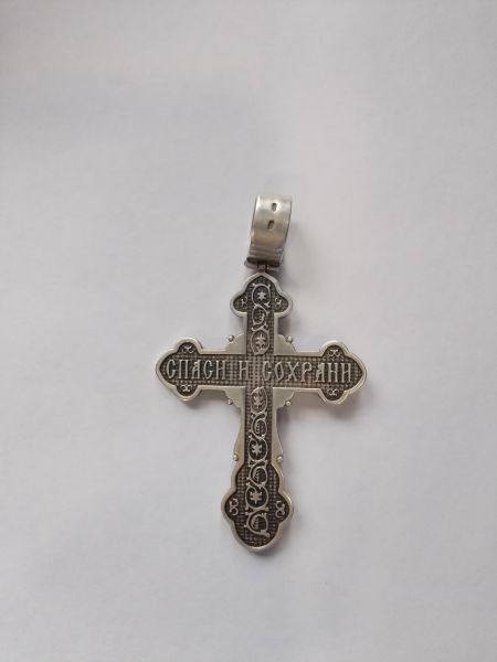 серебряный крест Крест серебро 925 16,37g, вес изделия 16.37g в Иркутск