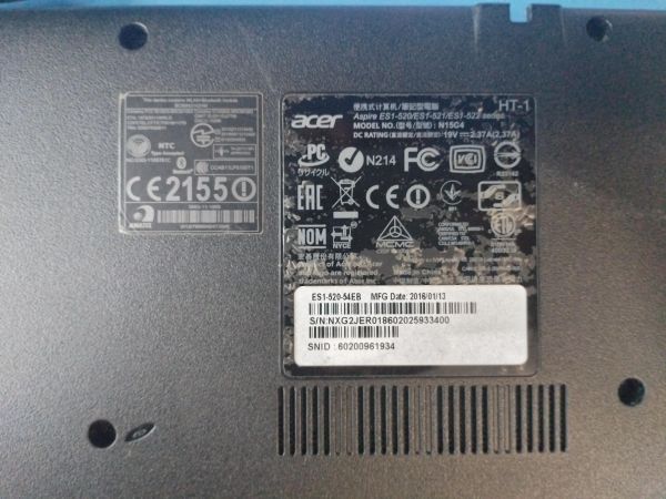 ноутбук Acer Aspire ES1-520-54EB (SSD 256GB) в Иркутск