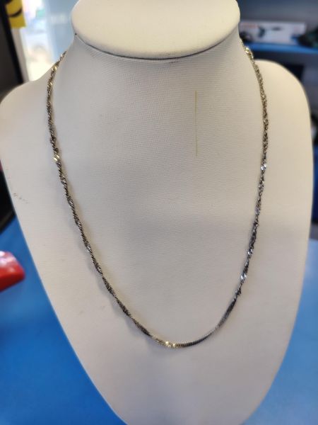 серебряная цепь Цепь серебро 925 3,19g, вес изделия 3.19g, длина 44 см в Иркутск