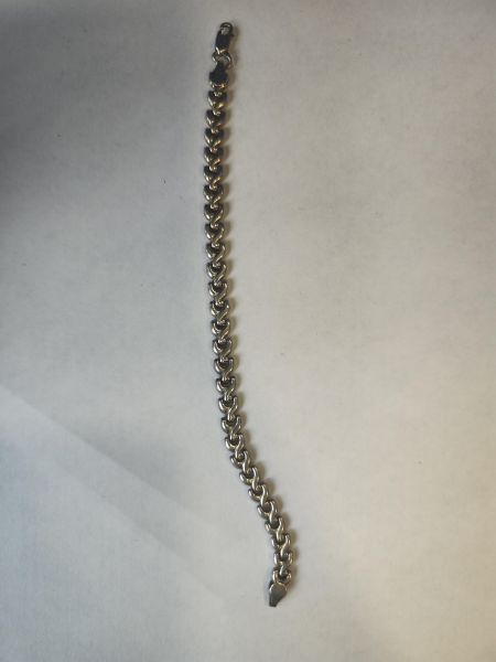 серебряный браслет Браслет серебро 925 5,79g, вес изделия 5.79g, длина 18 см в Иркутск