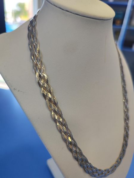 серебряная цепь Цепь серебро 925 19,90g, вес изделия 19.9g, длина 48 см в Иркутск