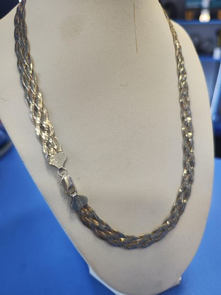 серебряная цепь Цепь серебро 925 19,90g, вес изделия 19.9g, длина 48 см в Иркутск