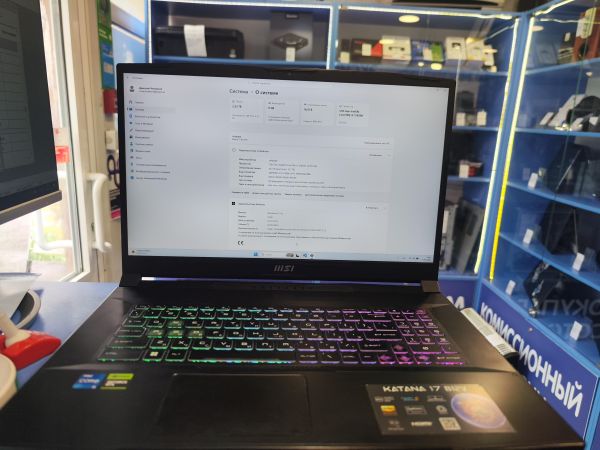 ноутбук MSI Katana B12VFK-463XRU (SSD 2TB+512GB) в Иркутск